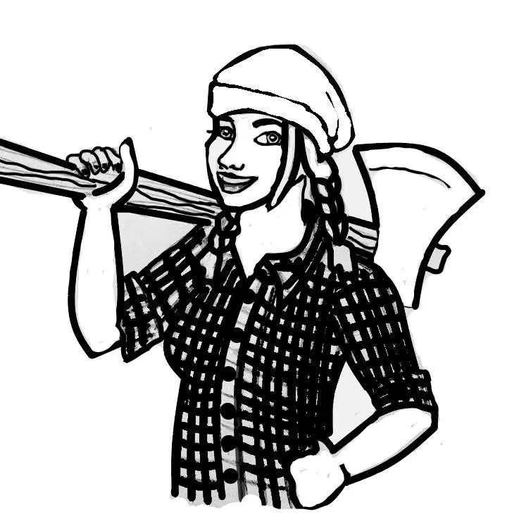 Business logo for Lumberjane Tree Services
